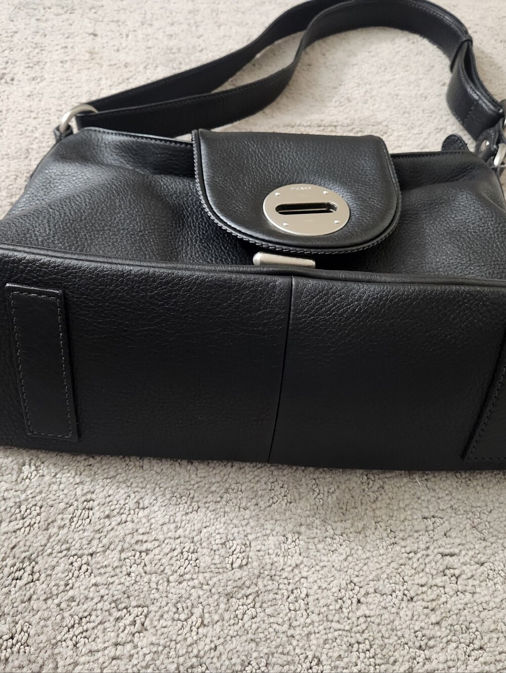 Picard Made In Germany Crossbody Bag Black leather - Picture 3 of 7